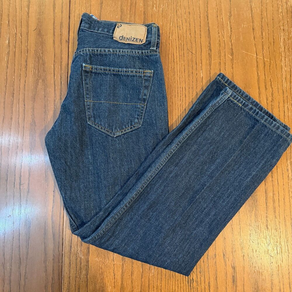 Denizen From Levi's 299 Loose Fit Jeans Men's 30x32 Dark Wash Straight Leg